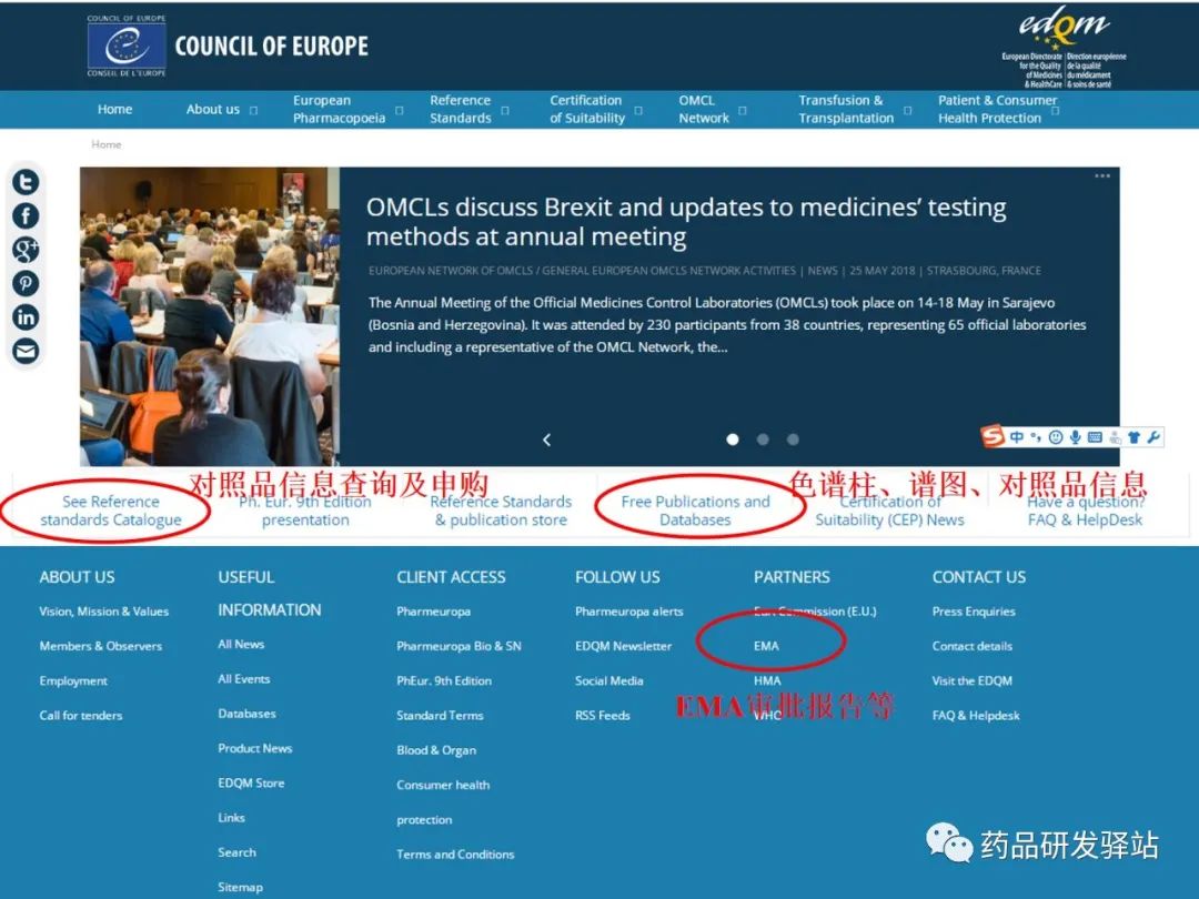 【药物分析】研发过程中的药物分析方法查询网站及用法解析