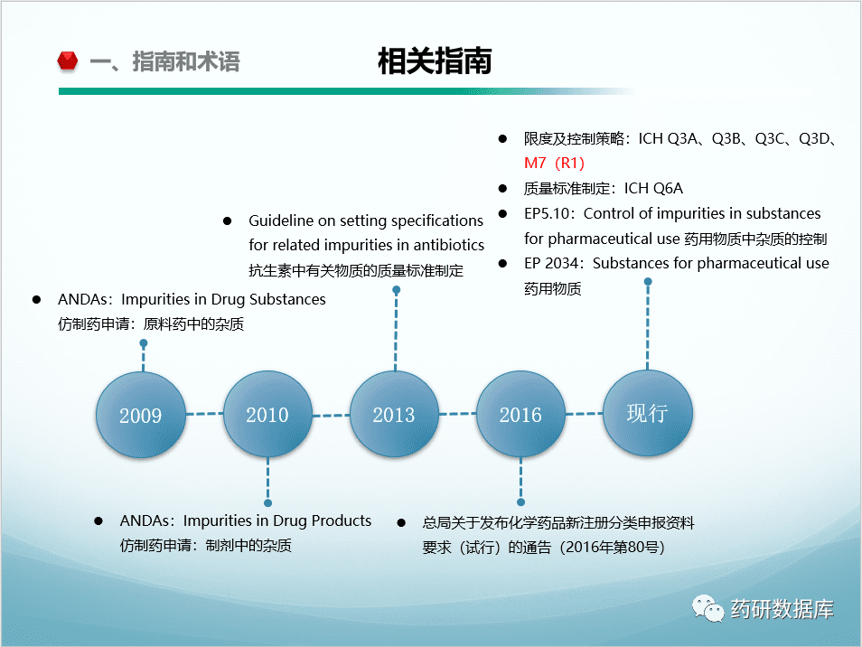 质量标准制定：原料药