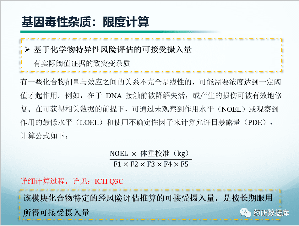 质量标准制定：原料药